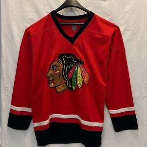 NHL Chicago Blackhawks Red Hockey Jersey Men's Size M